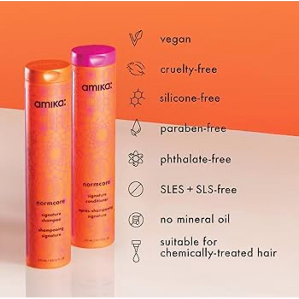 Amika Normcore Signature Shampoo and Conditioner Set/ Kit -Hair Care